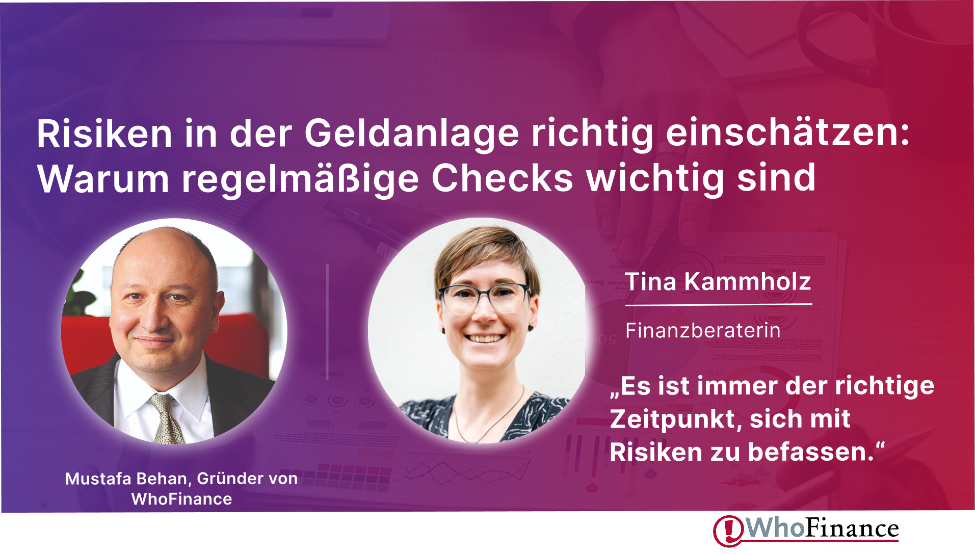 Video: Risiken in der Geldanlage prüfen: Warum jetzt immer der richtige Zeitpunkt ist | Tina Kammholz